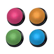 4pc Tech4Pets Interactive Pet Communication Recordable Talking/Speak Buttons
