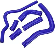Rynplex Motorcycle Engine Silicone Radiator Heater Coolant Pipe Water Hose, for Yamaha, YZF-R1 YZF R1 YZF1000 2004 2005 2006 Street Bike Motorcycle Coolant Hose