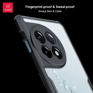 Xundd OnePlus Ace 2/2 Pro 手機殼透明後蓋安全氣囊防震保護殼適用於一加 Ace 2