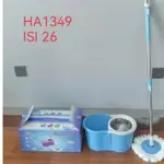 拖把 LANTI SPIN MOP SPIN MOP PRACTICAL FLOOR MOP 塑料旋轉拖把旋轉拖把地板拖