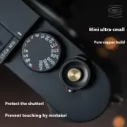 Camera Shutter Button Pure Copper Simple for Fujifilm Leica Nikon Canon 7mm