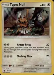 (SM04-089) Type: Null (Rare Holo) Pokemon SM Crimson Invasion Card # 89