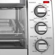 BLACK+DECKER 1150-Watt 4-Slice Stainless Steel Toaster Oven