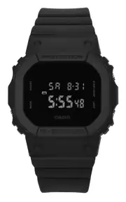 Casio G-SHOCK Digital Alarm Backlight Timer Quartz GMDS5610BB1 200M Ladies Watch
