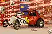 1/18 GMP FIAT Topolino RED with flames Tom's Garage NEW A1800805