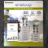 在飛比找蝦皮購物優惠-ENELOOP 鎳氫充電3號4號電池+充電器套組 COSCO