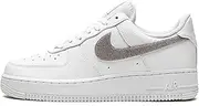 [Nike] Womens W Air Force 1 '07 ESS DH4407 102 Glitter Swoosh - Canyon Purple - Size 8W
