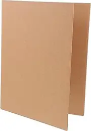 DINHEAROM Vintage Paper Binder Cover Notebook Shell with Loose Leaf Ring Design Document Organizer for School Office and Personal Use