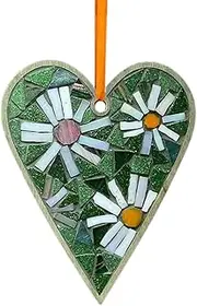 Mosaic Craft Kit | Art And Crafts For Girls | Mosaic Kit Tespose Set For Kids | Creative Mixed Color Stickers Holiday Ornament, Decorative Art By Hand,