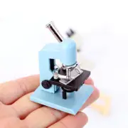 1:12 Scale Dollhouse Miniature Microscope Science School Laboratory Accessories