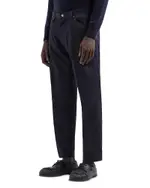 Emporio Armani Relaxed Fit Lightweight Twill Pants
