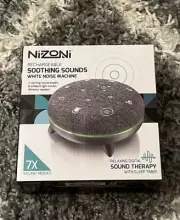 Wireless Rechargeable Nizoni White Noise Soothing Sounds Sound Machine Relax