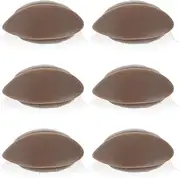 WOFASHPURET 6pcs Removable Eyelids for Eyelash Mannequin Replacement Eyelid for Eyelash Extension Training for Easy to Clean and Reusable