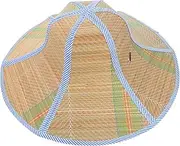 [SHINEOFI] Men's Women's Straw Beach Hat Wide Brim Sun Protection Hat Foldable Design for Outdoor Activities