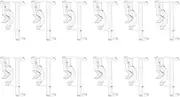uxcell 12pcs Valance Clips, 2in Arc-Shaped Clear Plastic Valance Hidden Retainer Holder Installation Bracket for Horizontal Wood and Faux Wood Blinds