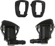 2 Pack Car Windshield Washer Wiper Water Jet Spray Nozzle Windscreen Washer Jets，for Toyota E120 2003-2008