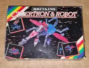 Vintage Rare 80's Britains Deetail Space #9297 ALIENS CYBERTRON & ROBOT Figure