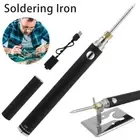 Cordless Electric Soldering Iron Kit Rechargeable Handheld Welding Tool Repair❀