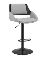 Armen Living Colby Adjustable Finish Bar Stool