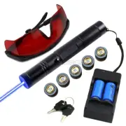 S5 450nm Blue Laser Torch 532nm Green Laser Pointer Red Laser Pen Purple Ray 1mW