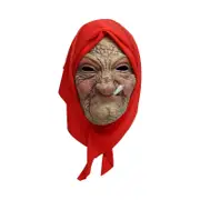 Grandma Mask Head Cover Old Man Full Head Realistic Old Man Grandpa & Grandma Decor