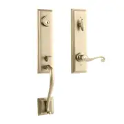 N2lok Seine Door Handle Interconnect Spiral Lever Entrance Set
