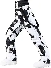 [HEYDHSDC] Ski Pants Women Men Winter Outdoor Thermal Skiing Snow Trousers Sports Mountain Snowboard Pants