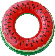 Fruit Pool Float | Swim Tube Raft, Watermelon Kiwi Orange Lime Fruit Inflatable Pool Floats | Pool Floaties Toys, Fun Pool Ring Float Summer Favors