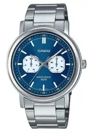 Casio Standard Analog Blue Dial Quartz Dress Men's Watch MTP-E335D-2E1V