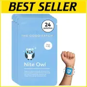 Nite Owl Natural Sleep Patches for Kids – 24 Pack with Tart Cherry & Chamomile