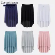 Ballet Skirt Exercise Clothes Wide Belt Hedging Mesh Yarn Tutu Skirt FemaleYoga