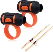 Drum Sticks Control Clips Drumsticks Accessories Set Easy Stick Twirl 2 Pieces #5 Drumsticks Grip for Beginner