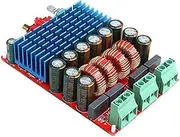 FSNEODYV Audio Amplifier Board， TAS5630 Digital Power Amplifier Board 2X300W 2 Channel Stereo Class D DC 25-50V Red