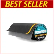 Multi-Purpose Non-Skid Tape with Yellow Reflective Edge - 33ft for Step Safety