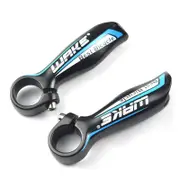 Mtb Mountain Bike Handle Bar Ends Blue Handlebar Grips Tape & Pads