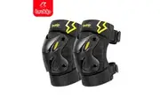 BSDDP Motorcycle Knee Pads 2 Piece Set Knee Protection Reflective Eyes Comfortable Breathable (Blue)