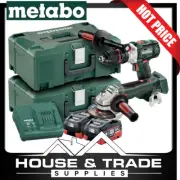 Metabo Brushless Hammer Drill & Grinder Kit With Paddle Switch 8.0Ah AU68902780