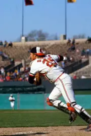 Dave Duncan 1976 2 Baltimore Orioles Baseball Old Photo