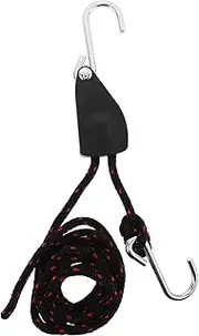 PRETYZOOM Rope Tie Down: Car Dent Removal Nylon Hood Prop Rope Tool S-Hook for Auto Body Repair - Dent Repairing Accessories Tool for Aluminum Support Frame