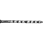 MAZE NAILS S257S-1 Double Hot Dipped Spiral Shank Small Head Siding Nail, 1-Poun