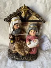 Estate Lighted Nativity Scene