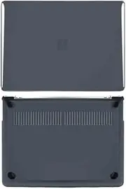 Generic Compatible with 13.5-inch Microsoft Surface Laptop 6 2024 Laptop Protective Hard Anti-Crack Cover for 13.5'' Surface Laptop 6 (Crystal Black)