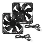 12cm 5V USB Cooler Silent Fan Cooling Fan for Desktop PC Computer Case LOVE