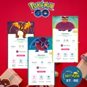 Pokémon-Gigantamax (NON SHINY) Charizard - Venusaur - Blastoise -TRADE 20K dusts