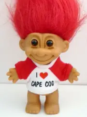 HTF Russ I Love Cape Cod Troll NEW