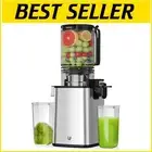 Light Stainless Steel Masticating Juicer with Easy Assembly - Ideal for Families