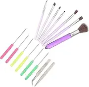CONGARTENO 1 Set Fondant Cake Painting Tool Watercolor Brush for DIY Baking Flexible Decorating Brushes for Cakes Desserts and Cookies Easy to Clean and Use