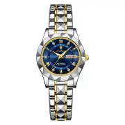 POEDAGAR Women Luxury Watch Luminous Waterproof Quartz Watch Analog Calendar Business Wrist Watch Date Watch Stainless S