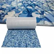 Blue Camo Marine Flooring EVA Foam Boat Decking Sheet | Diamond Grip Mats Pad