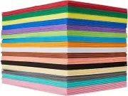 80 Pack EVA Foam Handicraft Sheets (6 X 9 Inches) Colorful Crafting Sponge Paper